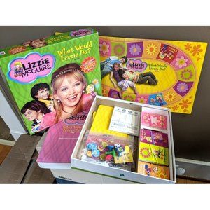 Lizzie McGuire "What Would Lizzie Do?" 2003 Board Game Milton Bradley Complete